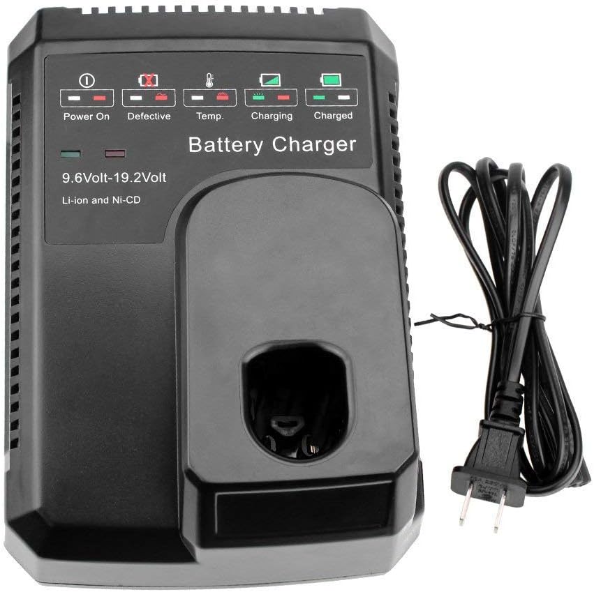 Replacement Charger Compatible with Craftsman 9.6V-19.2V Ni-cad Ni-Mh Battery Charger Compatible with C3 DieHard XCP Battery 140152004 1425301 1323903 130279005 11375 11376 315.PP2011
