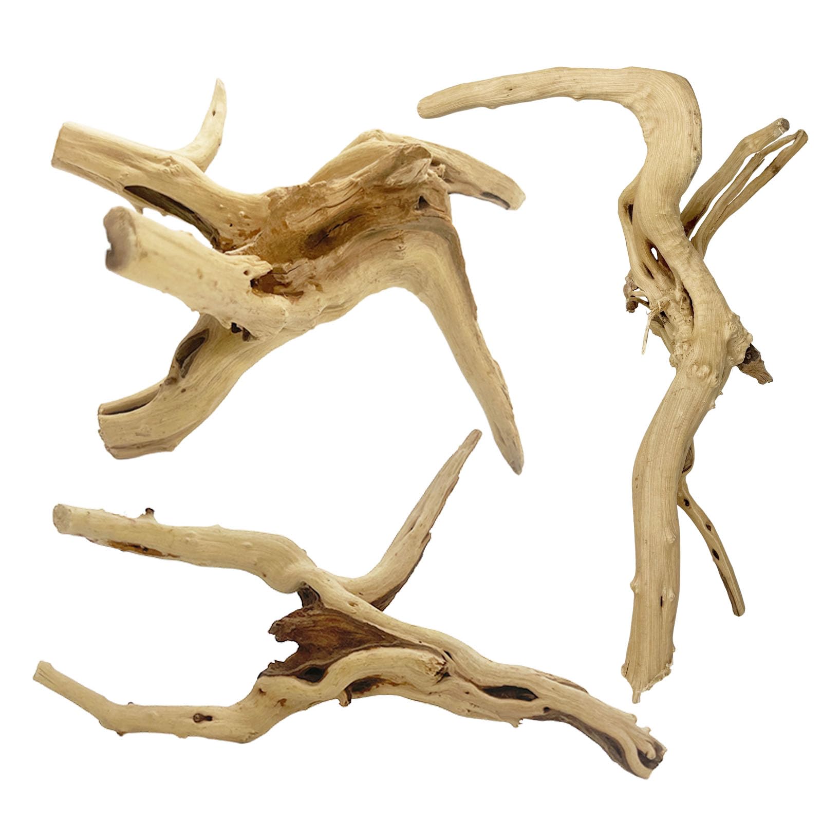 Photo 1 of GDMYST 3 Pcs Natural Spiderwood for Aquarium, Aquarium Driftwood Freshwater 10-12 Inch, Assorted Size Spider Wood, Twisted Branches for Fishtank Accessories, Reptile Terrariums Decorations