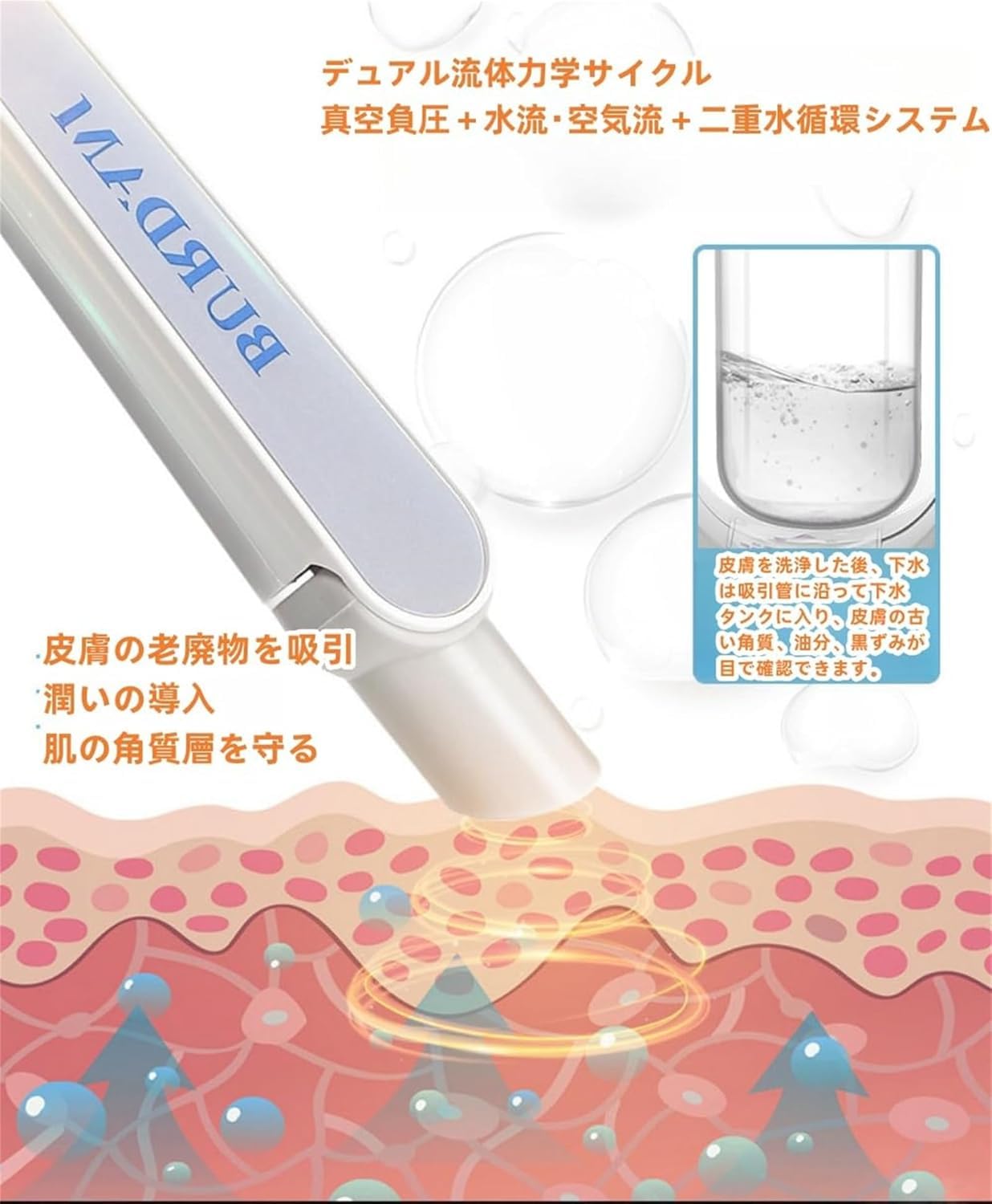 Amazon.co.jp: Deerou ハイドラフェイシャル 業務用 水酸素ジェット