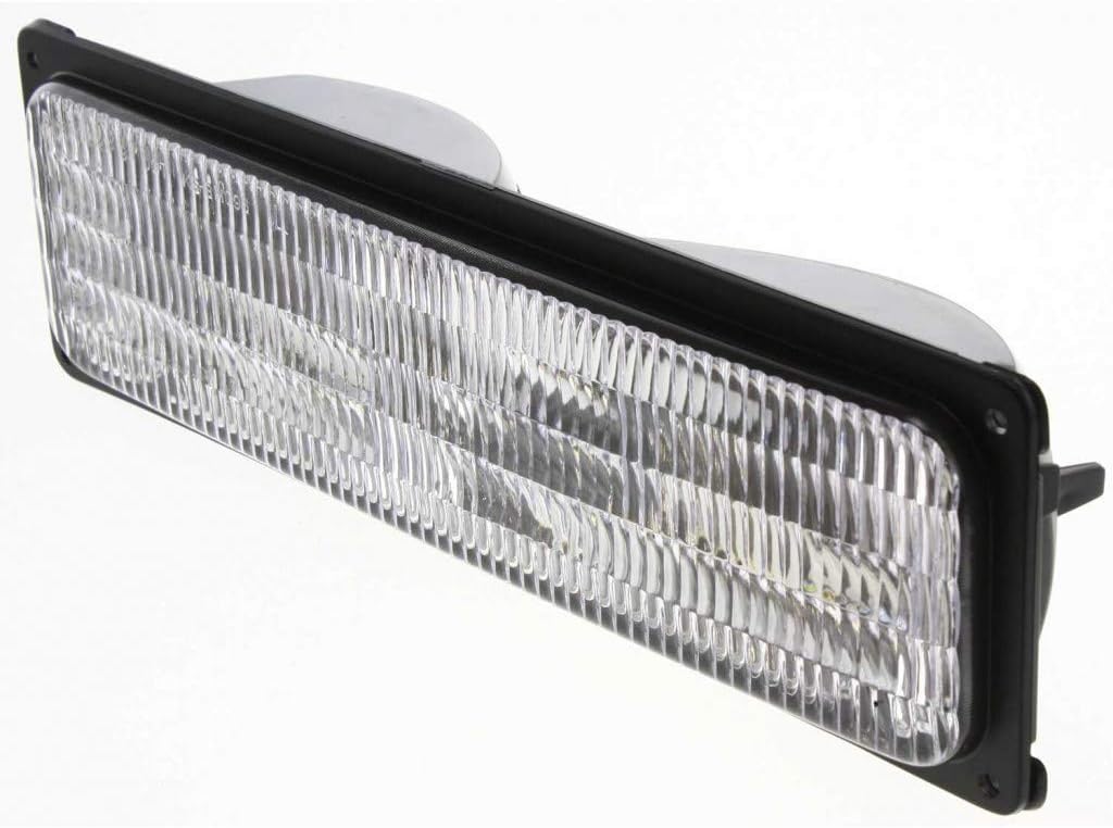 CarLights360 For Chevy/GMC C/K 2010 Truck 1994-2002/Suburban/Yukon 1992-1999/Blazer 1994/Tahoe 1995-1999 Parking Signal Light Assembly Unit Driver Side CAPA Certified GM2520128C