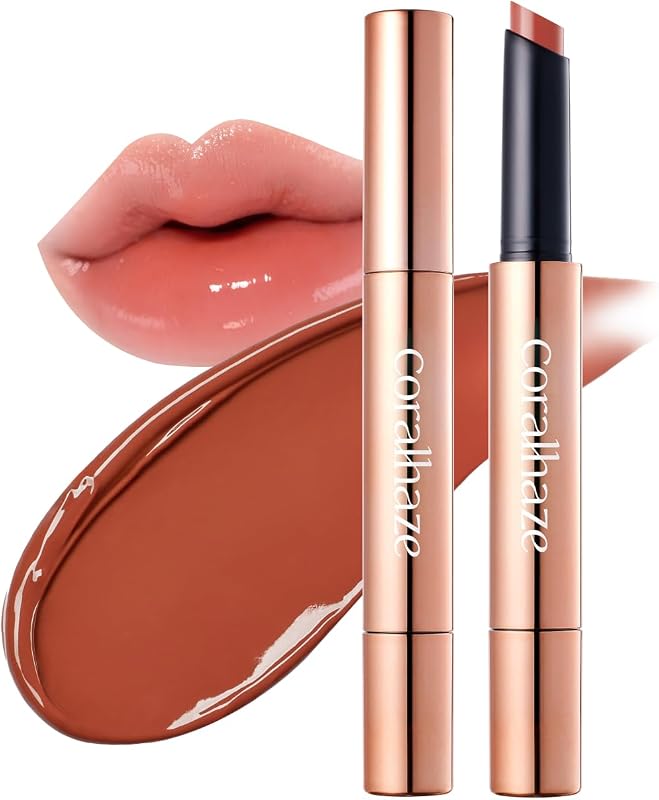 Bálsamo labial CORALHAZE Volumizing Lip Fondue (03 Comfy) com acabamento brilhante