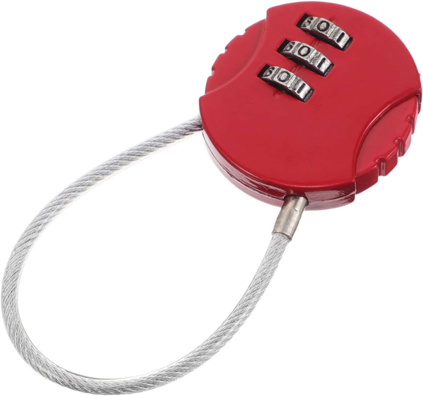 iplusmile Lucchetto Combinazione in Acciaio Resistente Per Esterni Lucchetto Senza Chiave Per Borse e Valigie Armadietto Da Palestra e Zaino