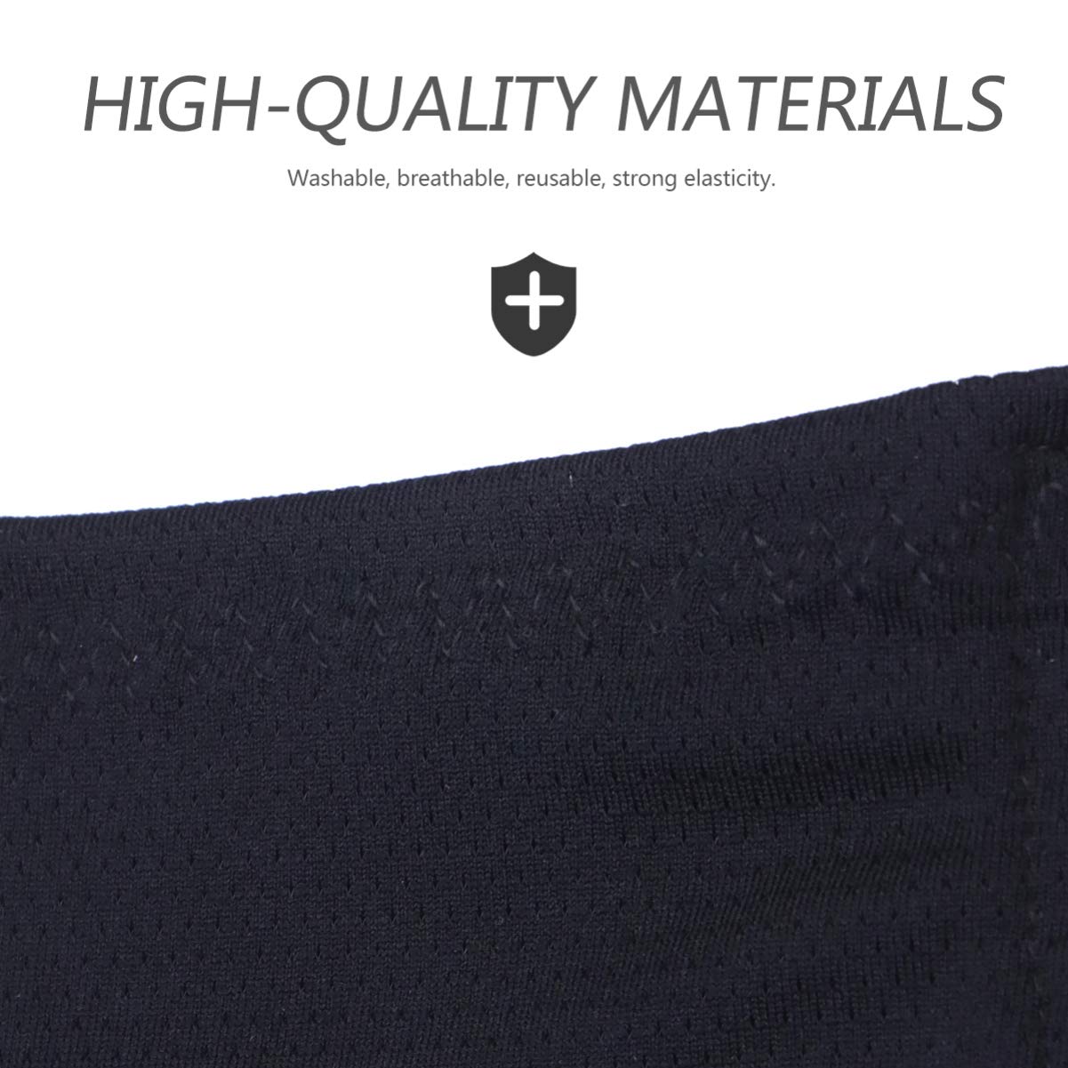 HEALLILY Sudor Guard Chaleco Ropa Interior Chaleco Reutilizable Axila Axila Sudor Pads Escudo Escudo Chaleco para Mujeres Negro Talla M
