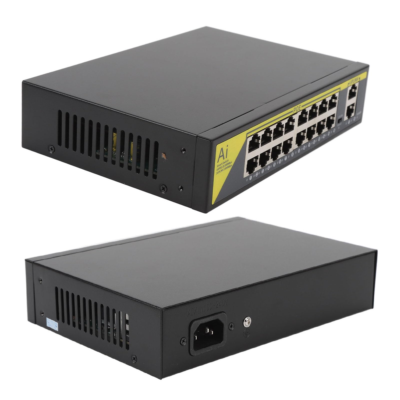 Poe Switch, Ethernet Switch Wielofunkcyjny dla Systemu połączeń Konferencyjnych (wtyczka UE)