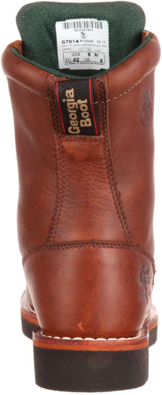 Georgia Boot Men's Farm and Ranch Lacer Work Boots - Image 4