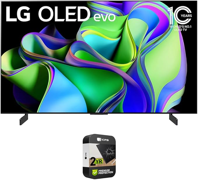 LG OLED83C3PUA OLED evo C3 83 Inch HDR 4K Smart OLED TV