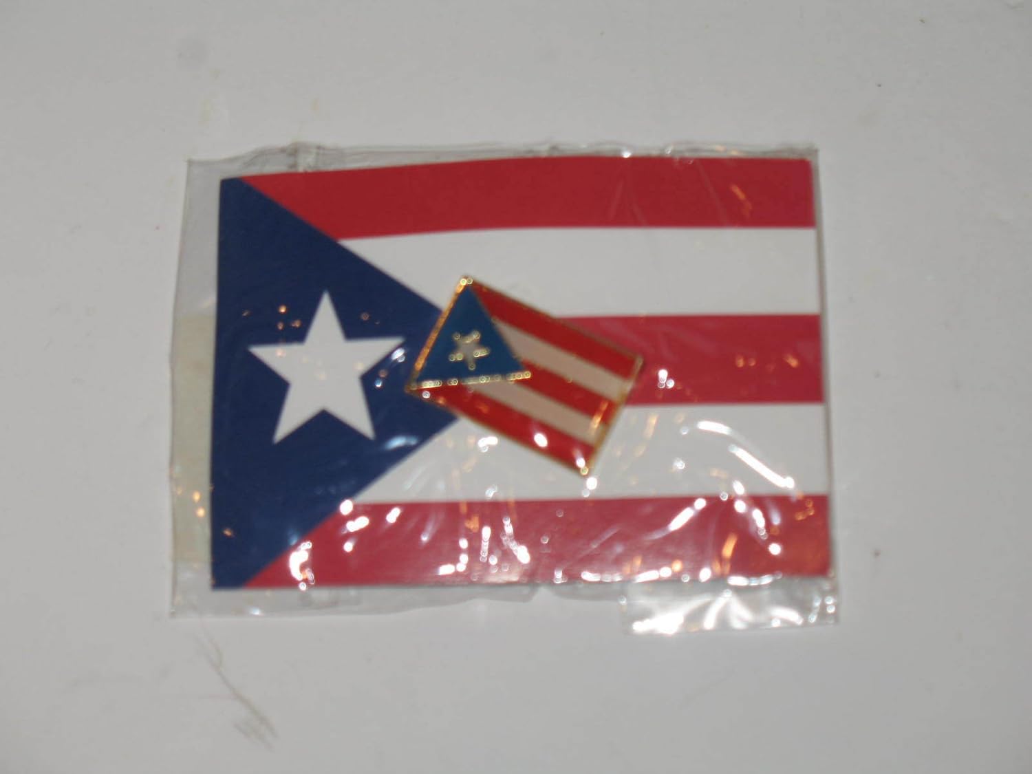 AES 4x6 Embroidered Sewn Puerto Rico Dark Blue Nylon Flag 4'x6' Brass Grommets