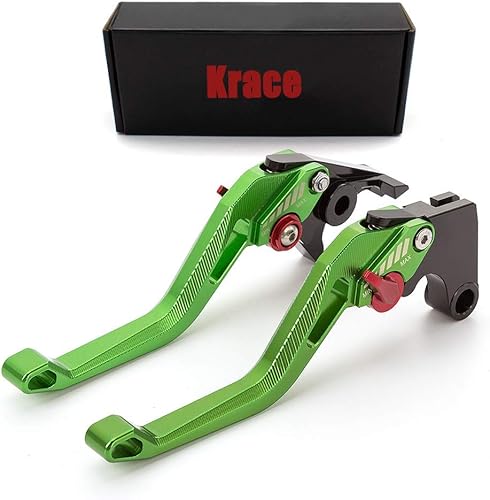 Ajuste para Honda Kawasaki Yamaha Aprilia KTM Triumph BMW Ducati motocicleta ajustable corto embrague palancas de freno Set 3d bisel rombo flecos,