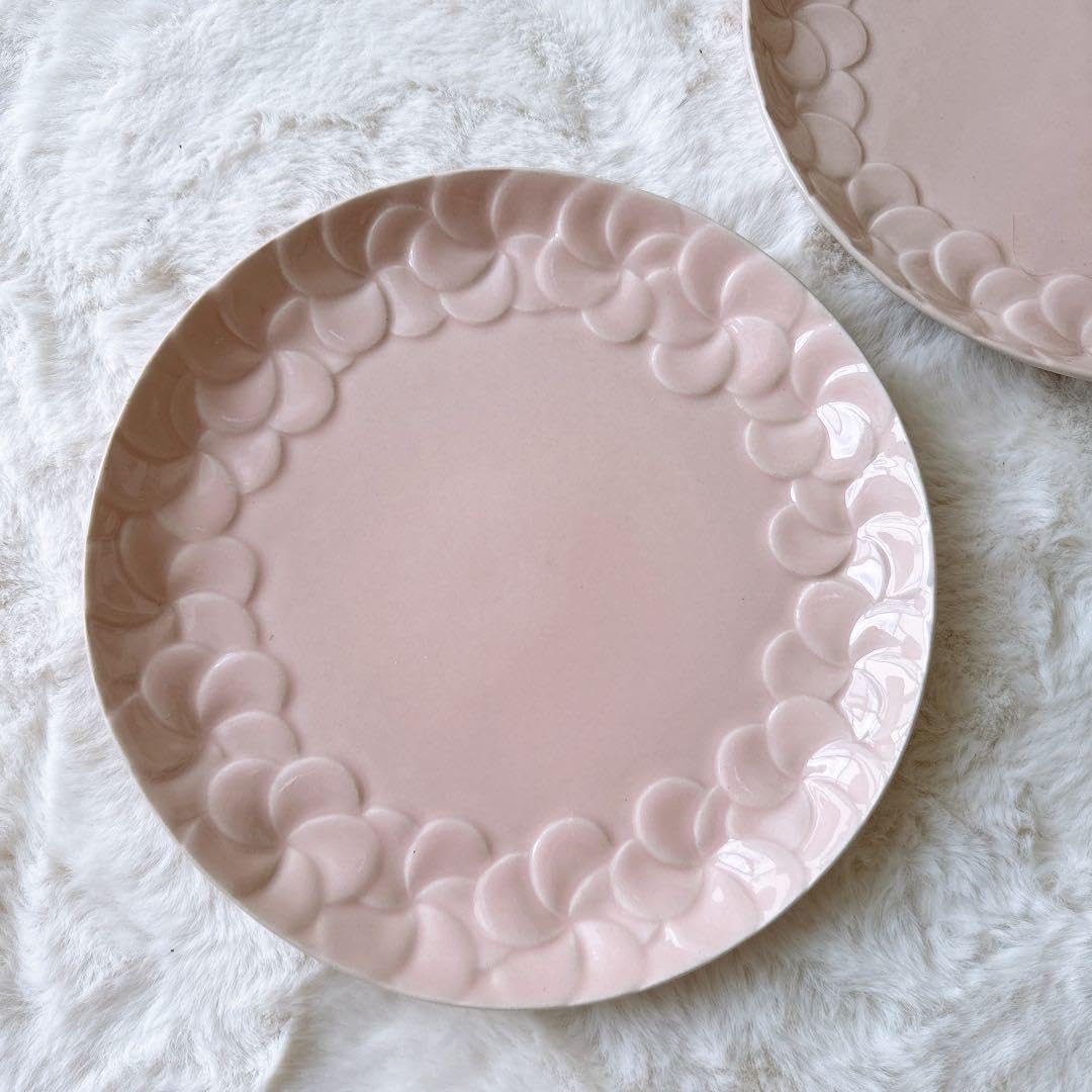 Amazon.co.jp: JENGGALA ジェンガラケラミック 食器 プルメリア 丸皿