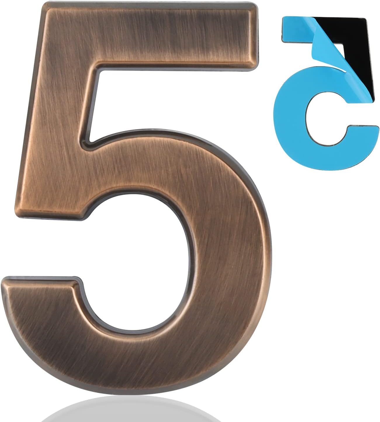 4 Inch Modern House Number, Self Adhesive House Numbers Mailbox Numbers