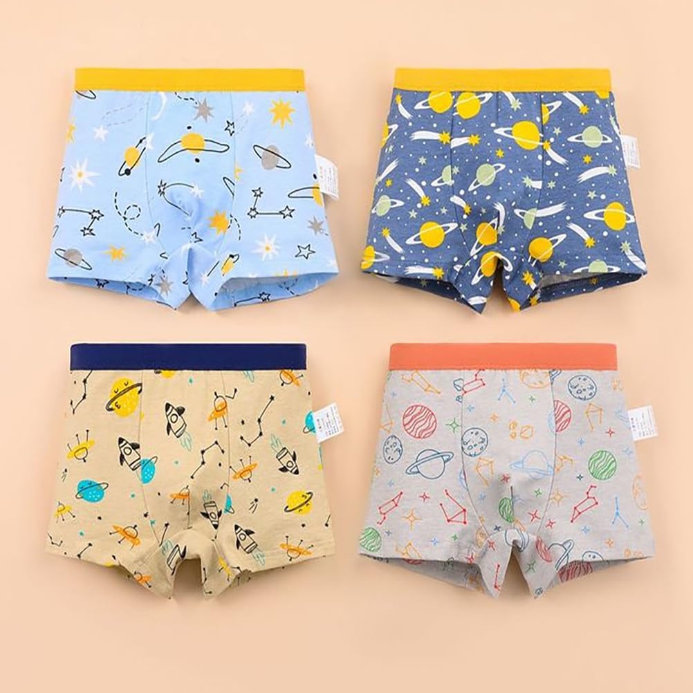 Boys Boxer Shorts Boy Underwear Cotton,2-12 Years,12 Pack - Image 2