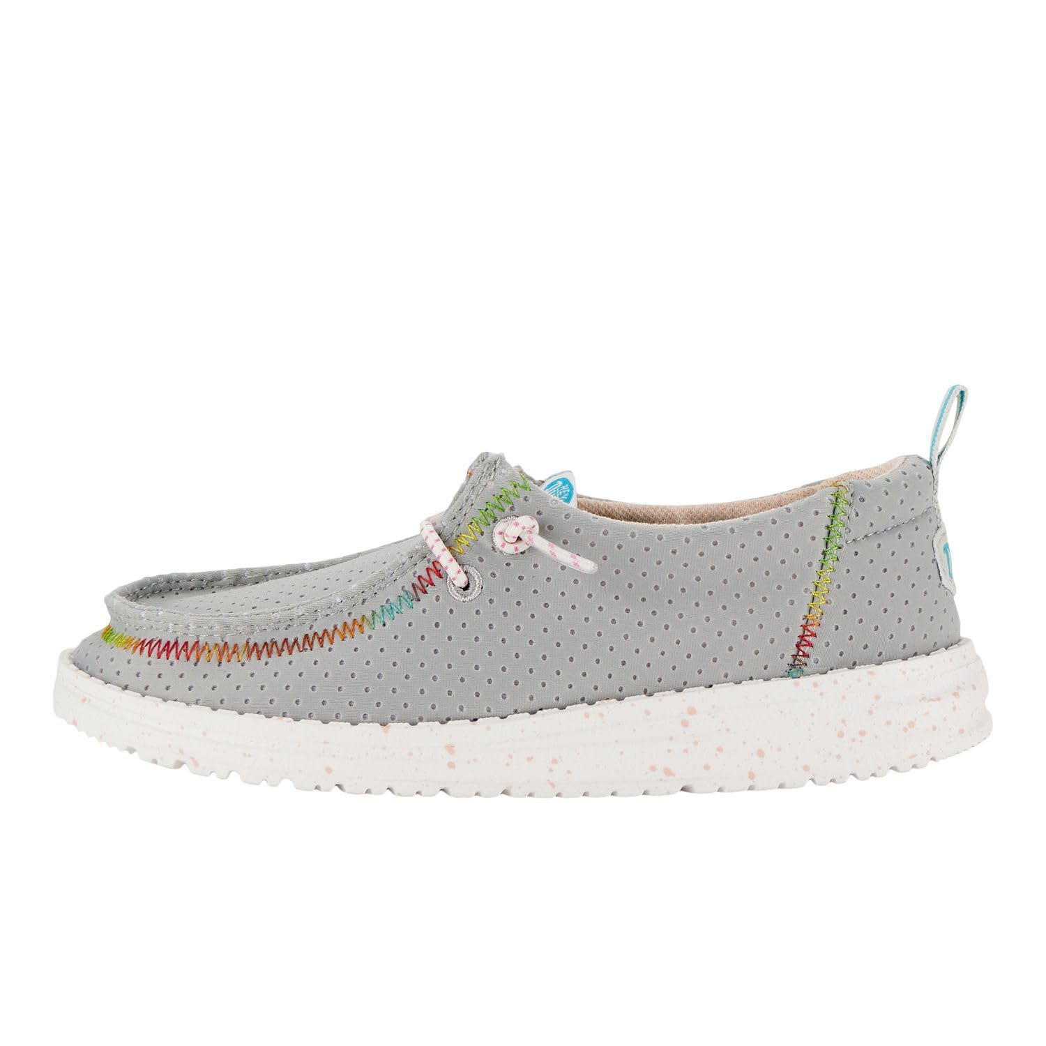 HEYDUDE Kids Wendy Perf Neoprene (Little Kid/Big Kid) - Shoes for Kids - Fabric Upper - Memory Foam