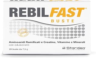Rebilfast Stardea Creatina Monoidrata e Aminoacidi Ramificati in Polvere
