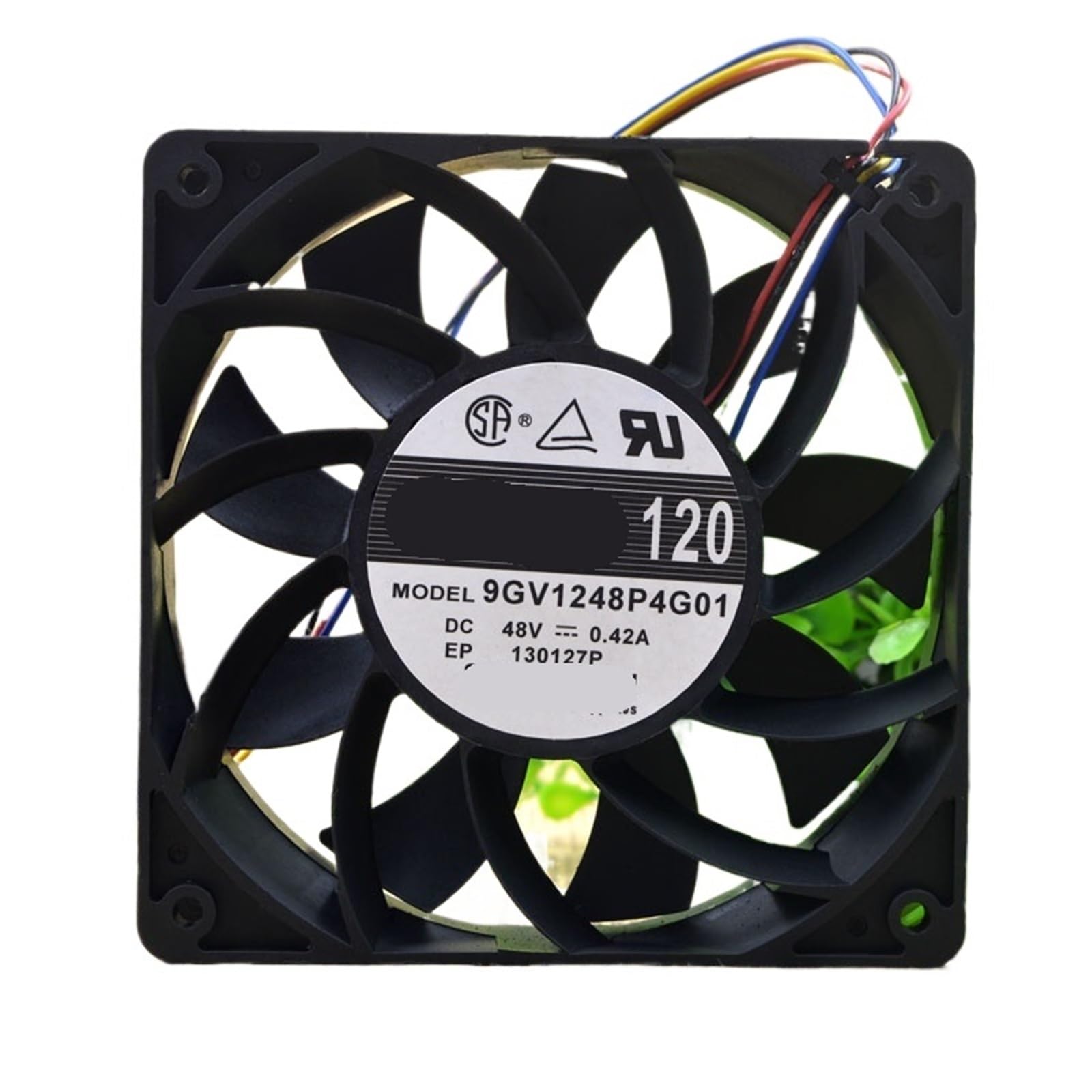 FCARUMIQP 9GV1248P4G01 48V 0.42A 4wires 12025 120 * 25mm 12cm Cooling Fan