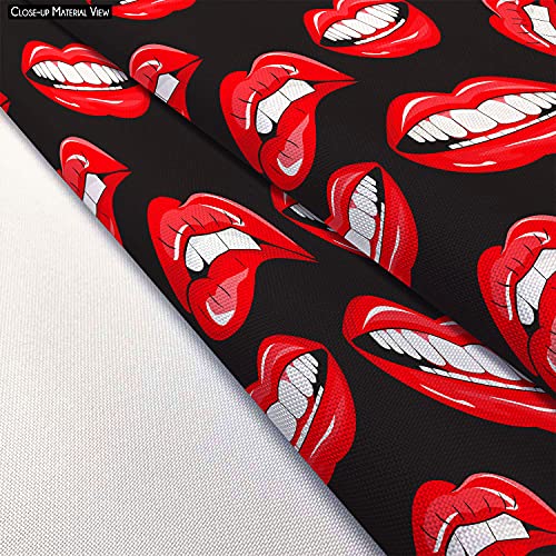 Image of ArtzFolio Lips D1 | Reusable Sack Bag | Bag for Gym, Storage, Vegetable & Travel
