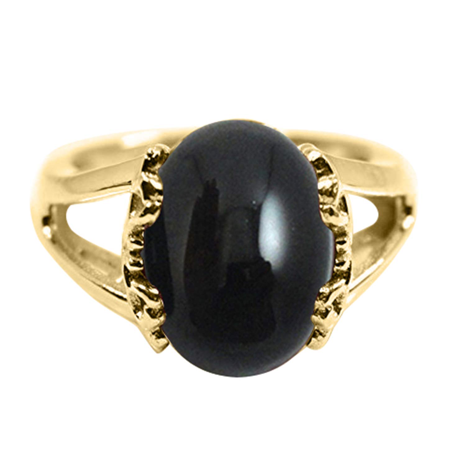 55Carat Choose Your Color Genuine Stone Ring 18K Gold Plated Oval Handmade Jewellery for Gift Sizes 4-13