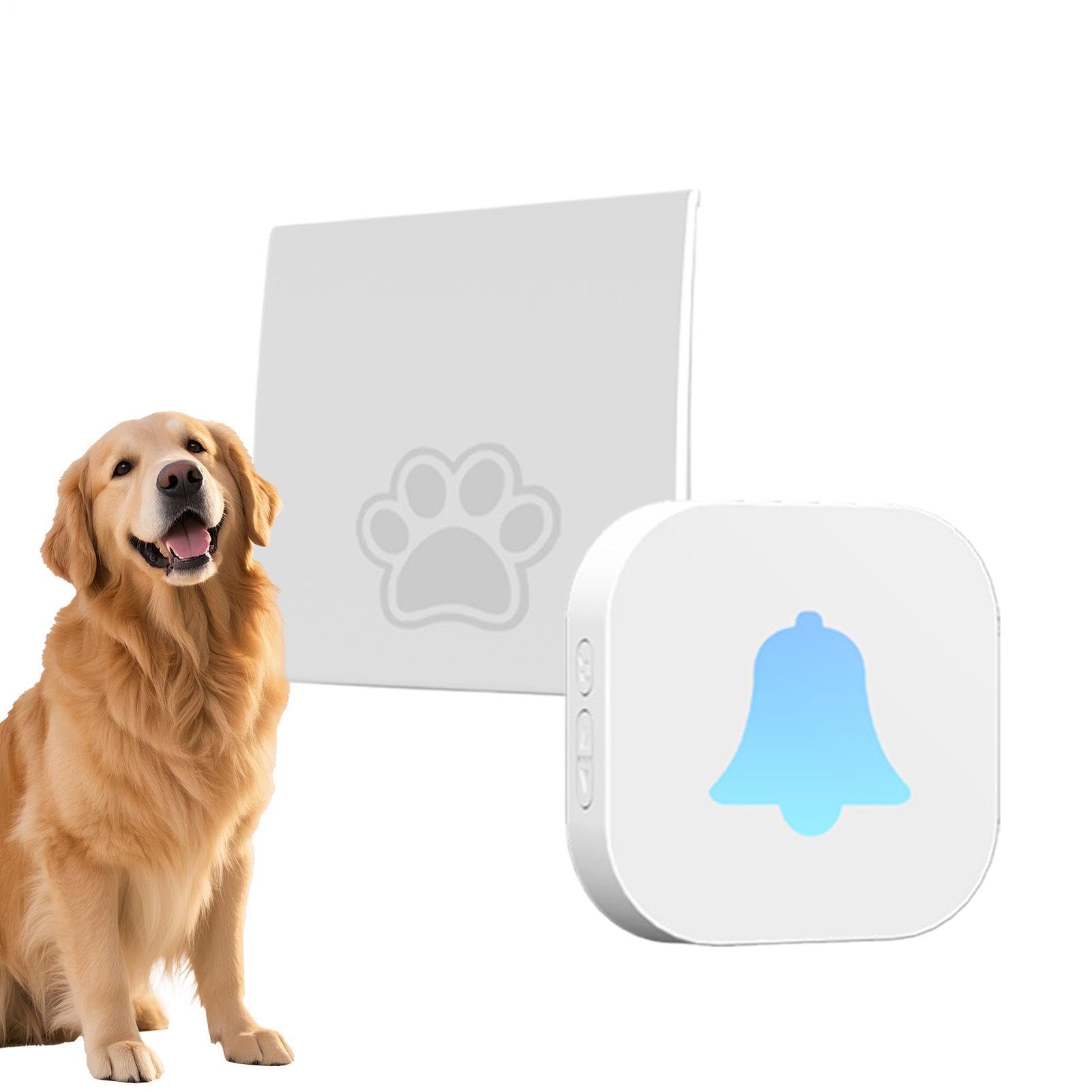 Carillon électrique pour chien étanche : matériel de communication pour chiot et chien âgé