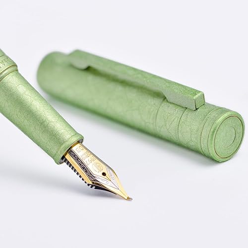 Vista 69 de Pluma fuente estilográfica, negro, azul, plateado, punta fina, punta extra fina, punta doblada