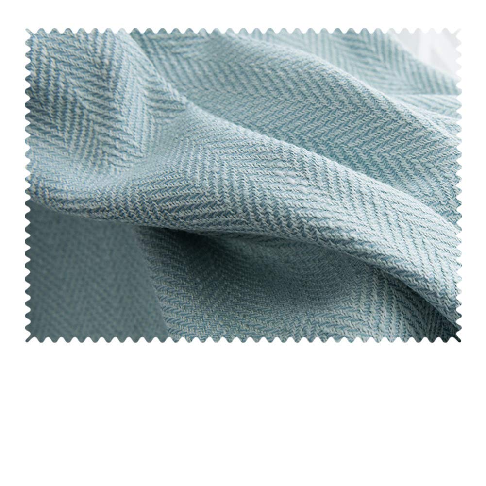 BATSDCB Thicken Blackout window curtains, Modern Thermal insulated hook drapes, Suitable for living room Bedroom Bay window Floor window, 1 panels-A 300x270cm(118x106inch)