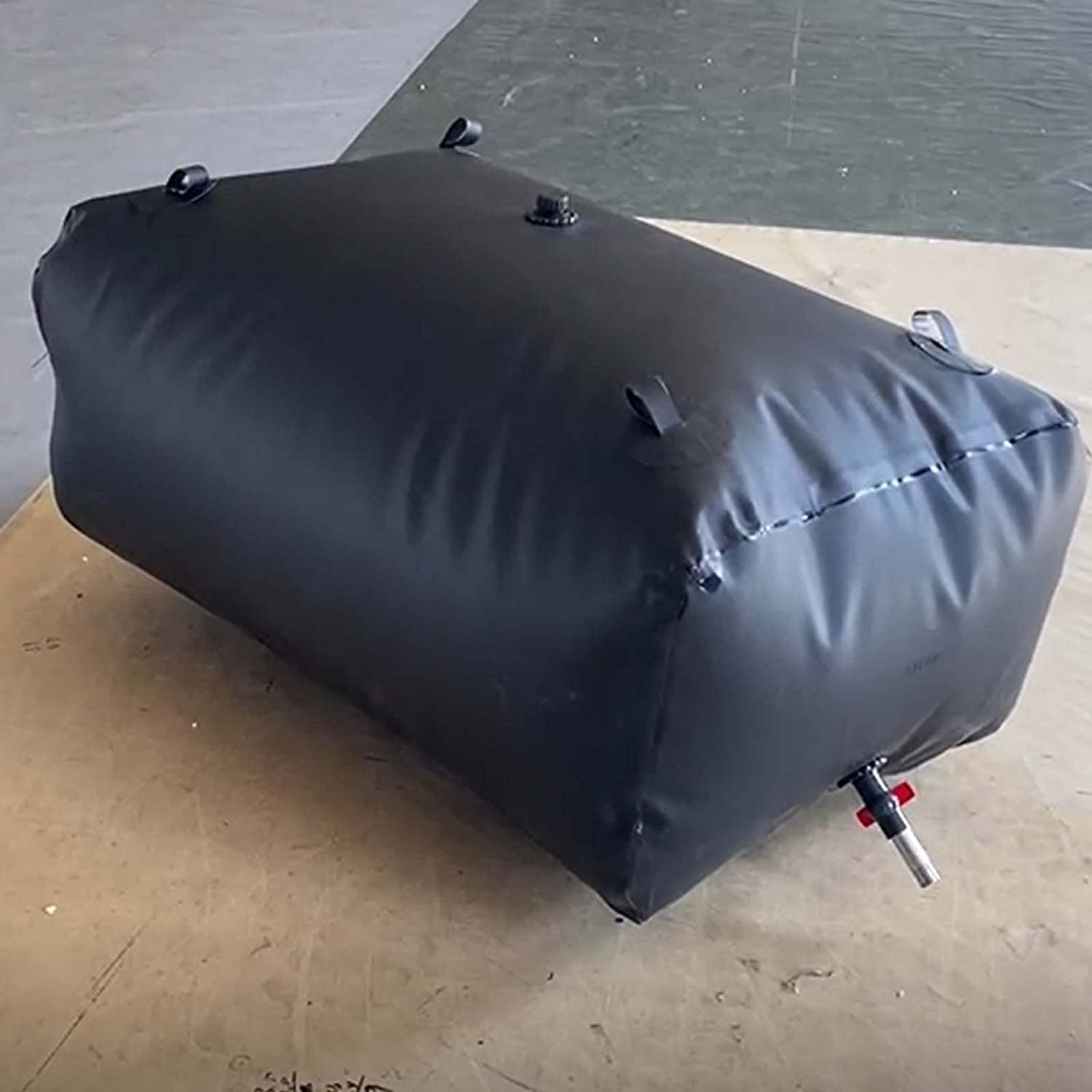Sacca Pieghevole Per Acqua 115 Litri / 30 Galloni - Serbatoio D'acqua Portatile In PVC Per Campeggio E Stoccaggio