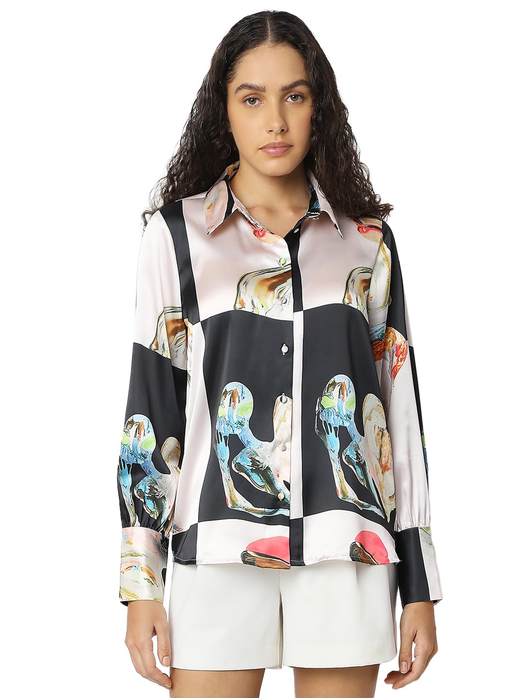 vero moda Women's Regular Fit Shirt-picture-27