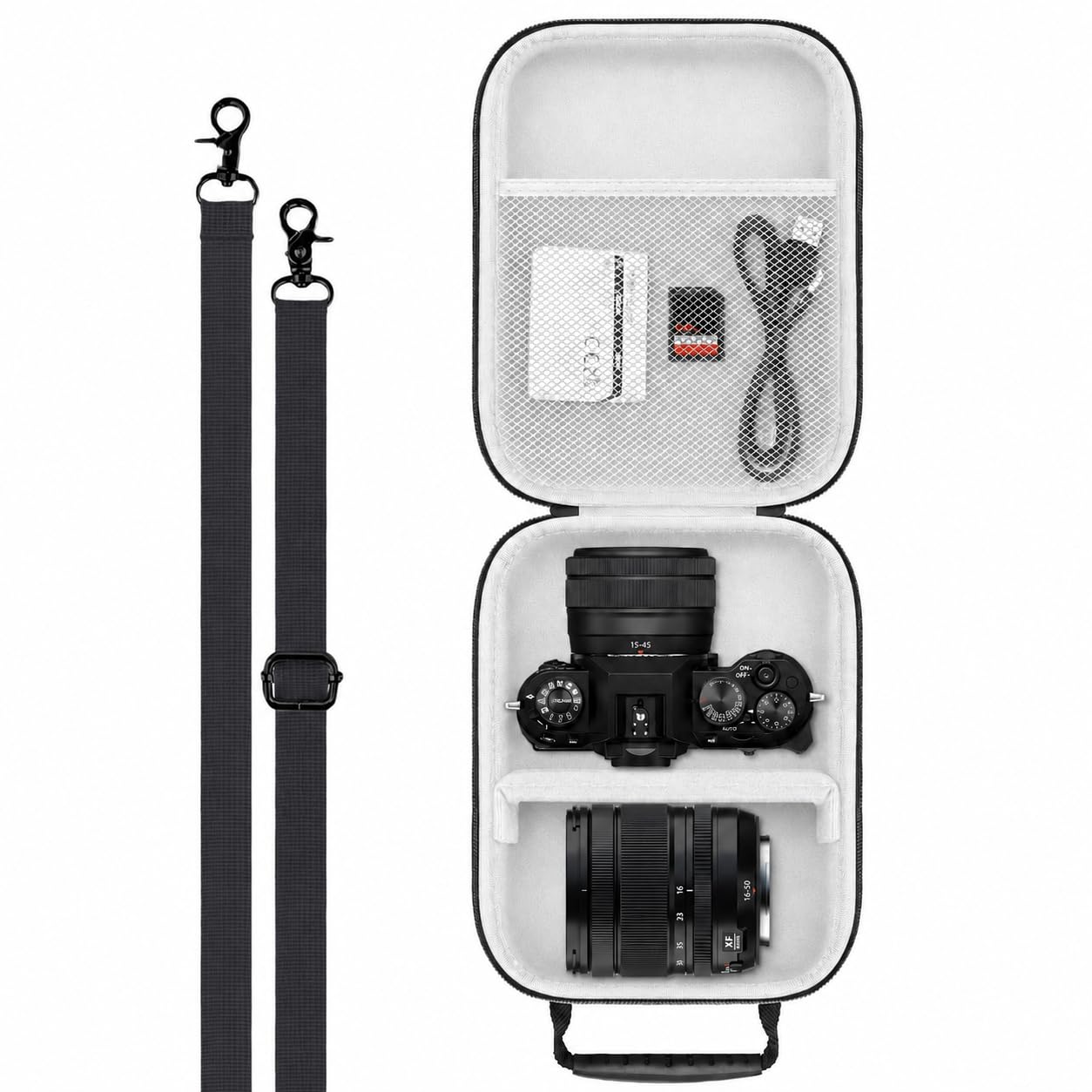 Case for Fujifilm X-T30 III/X-T5/ X-T50/ X-E5/ X-T30 Cameras, Blackgray