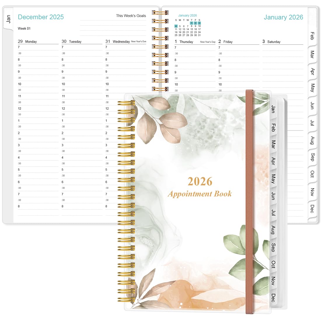 2025 Appointment Book, Printable Appointment Planner With 15 Minute - View #9