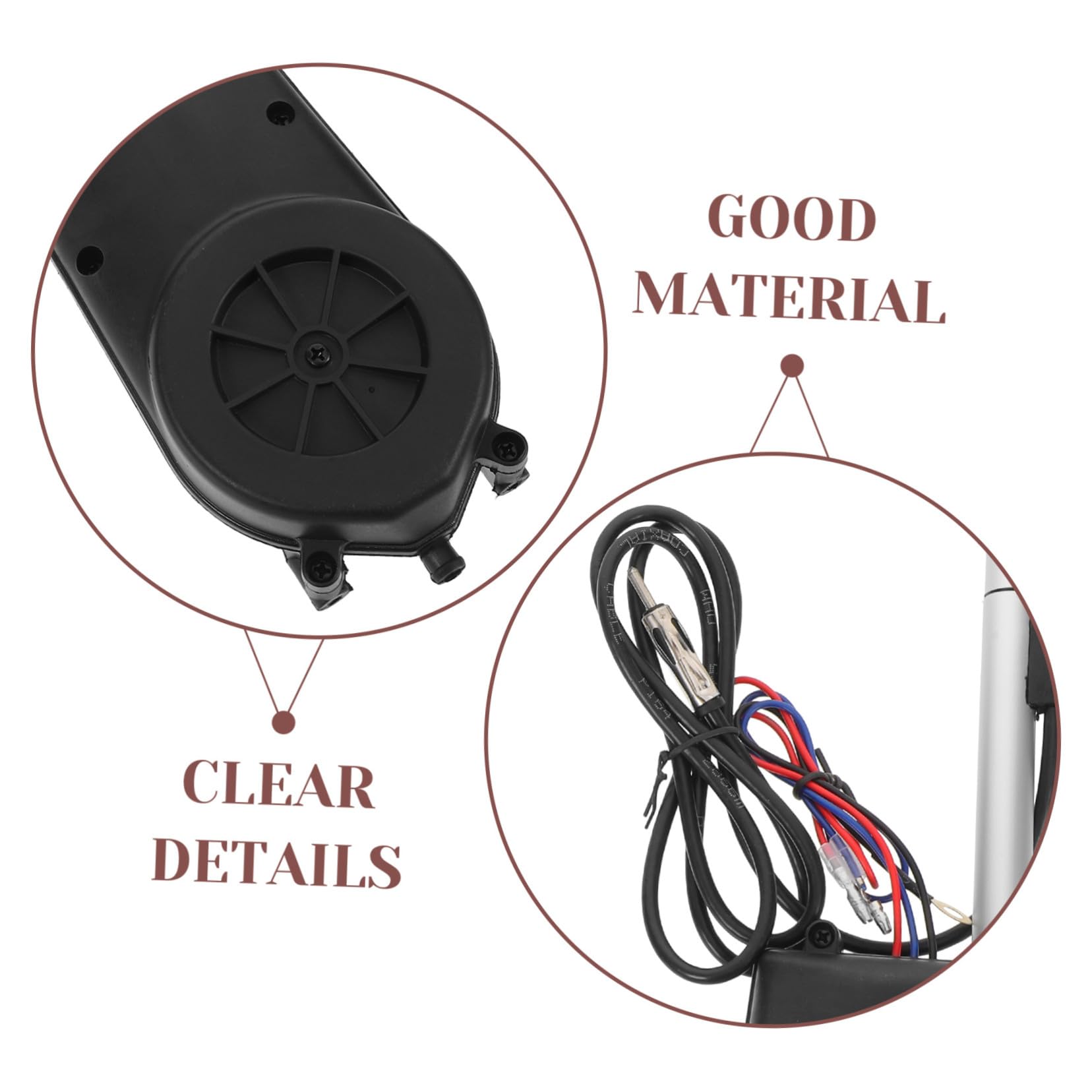 Antenna Elettrica Telescopica Automatica per Autoradio Auto