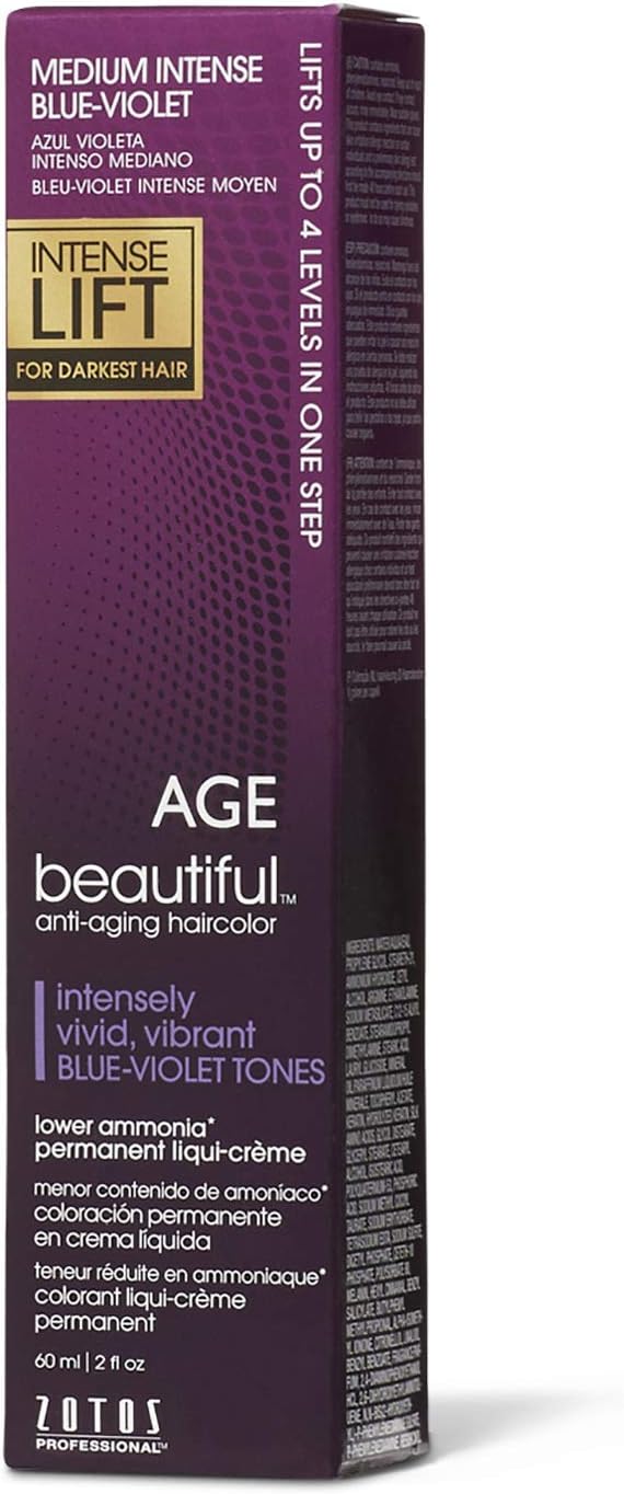 Agebeautiful Intense Lift Medium Intense Blue Violet, 2-Ounce
