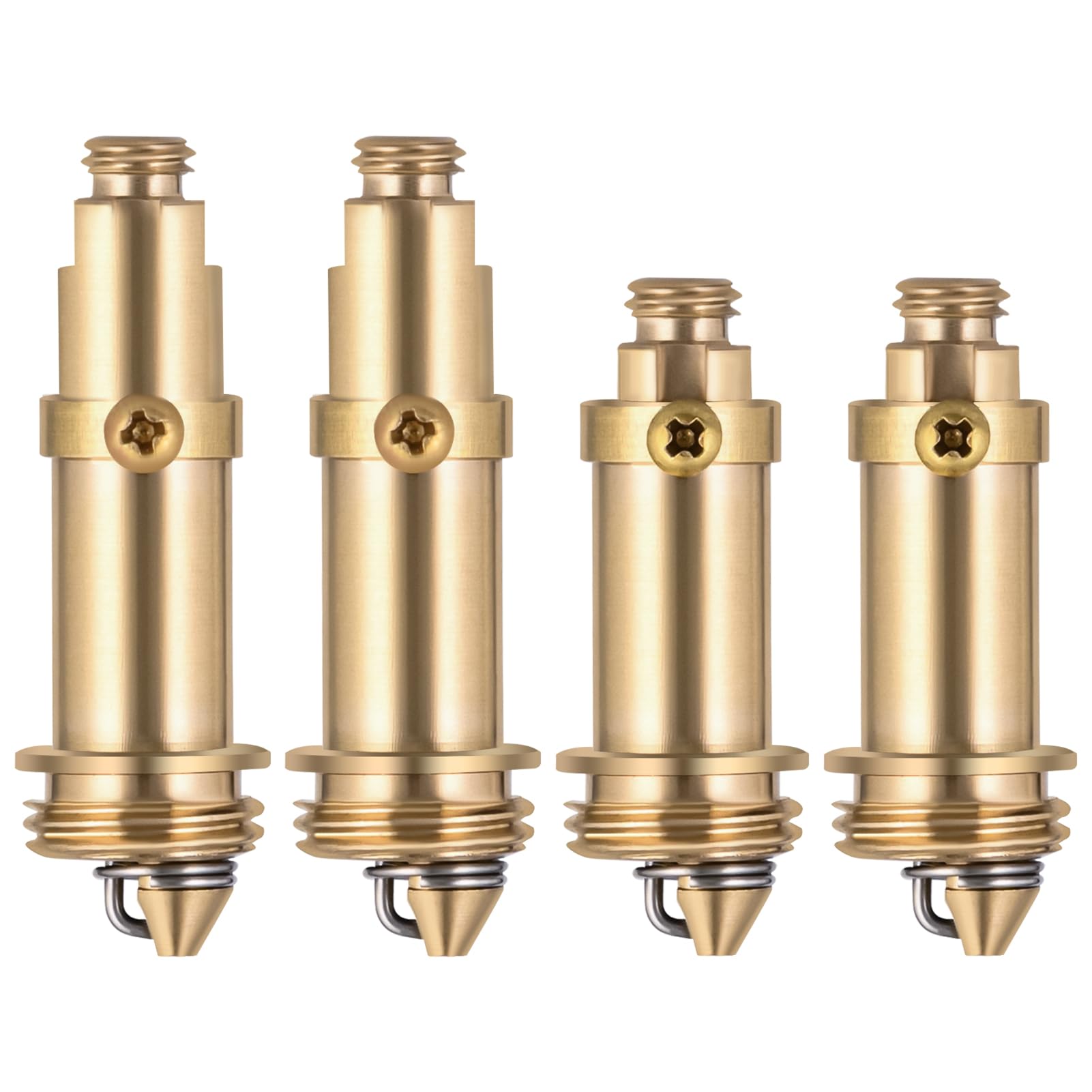 4 Stück Pop-Up Ablaufventil Schrauben – Click-Clack Stecker Für Waschbecken, M8, Aus Messing