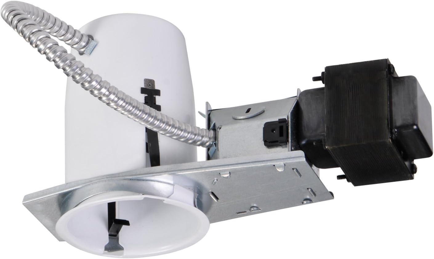 HALO Recessed H36LVRTAT 3-Inch Housing Non-Ic Air-Tite Shallow Ceiling with 12-Volt Low Voltage Remodel