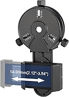 Vista 3 de Smartphone Scope Adapter- Phone Mount Working with Spotting Scopes& Binoculars& Monocular& Telescope& Microscope