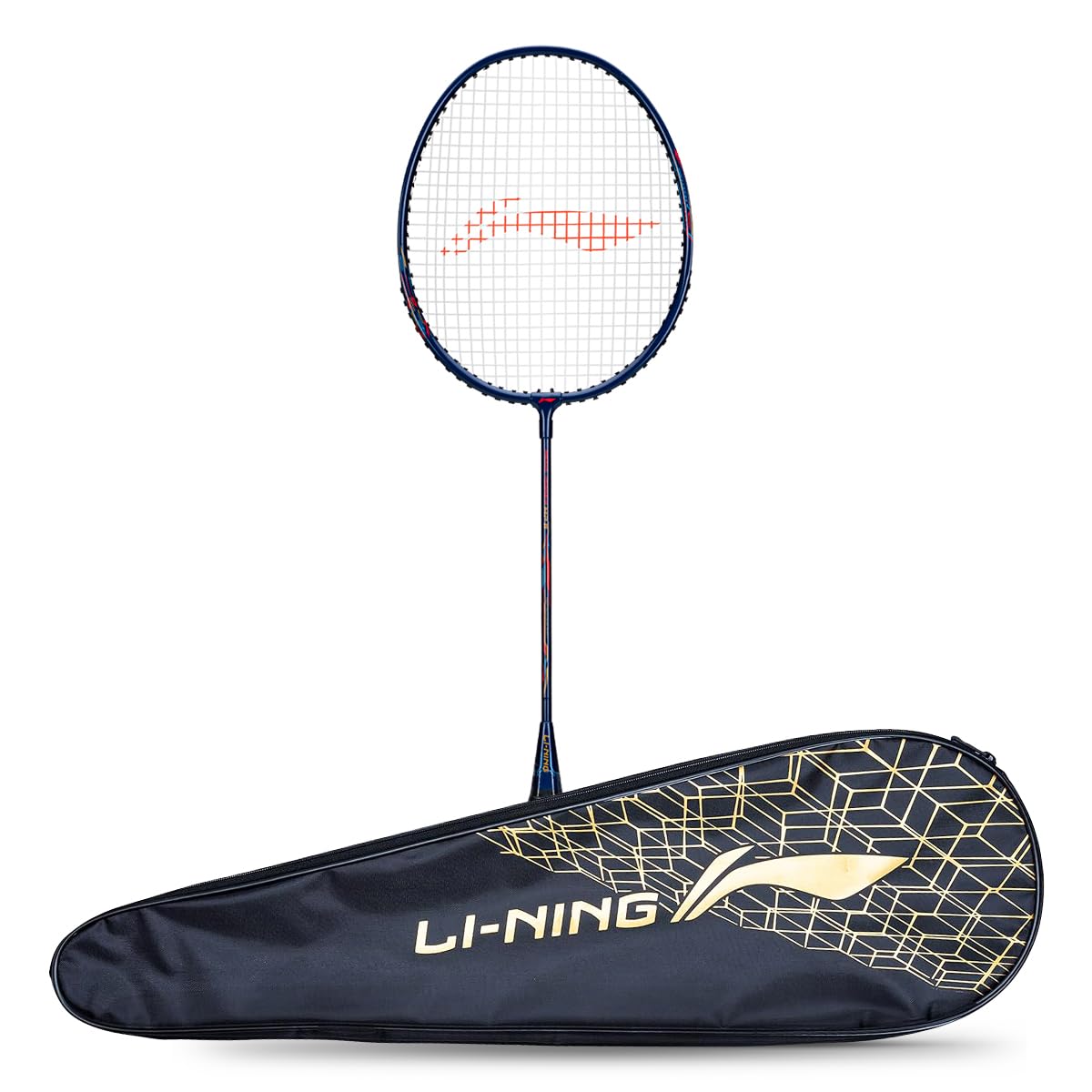LI-NINGMega Power Badminton Racquet with Smash Power Frame with Free Full Cover