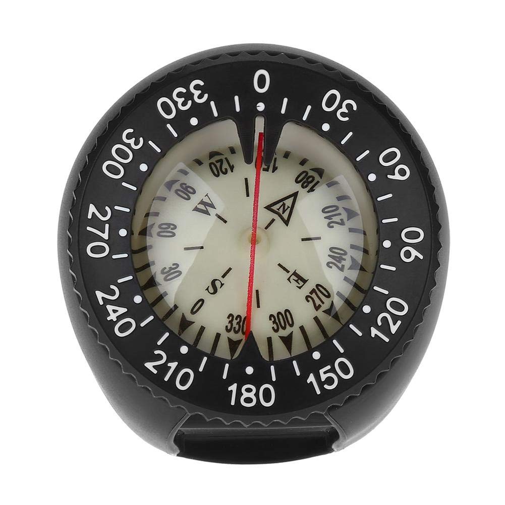 Bussola Subacquea, Bussola Campeggio Per Orologio Subacqueo, Compass Per Orologio Da Esterno, Bussola Da Polso Adatto per l'immersione, il Campeggio, l'escursionismo, il ciclismo,