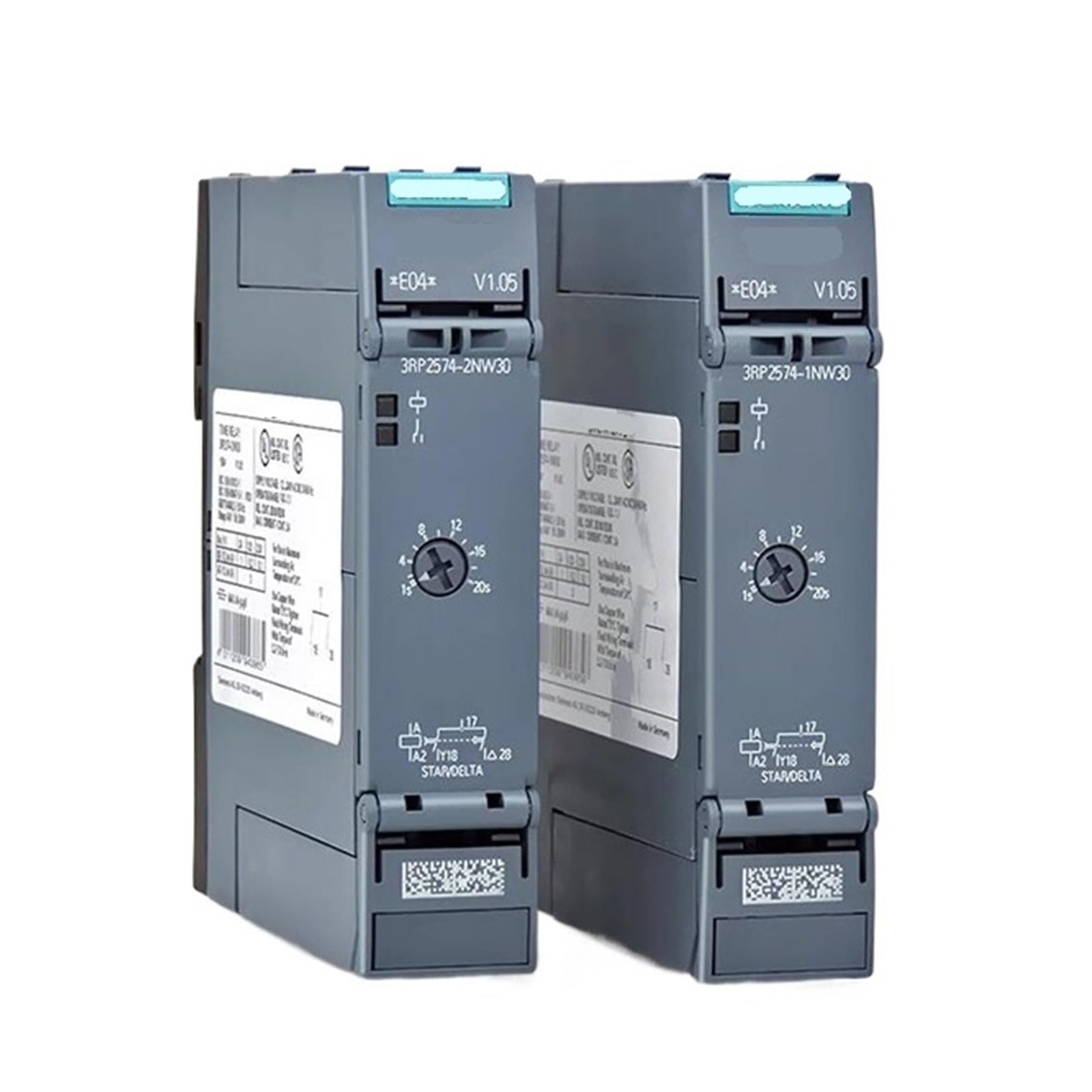 CJKXPZMH 1PCS 3RP2574 Time Relay 12-240VAC/DC 3RP2574-1NW30 3RP2574-2NW30(3RP2574-2NW30)