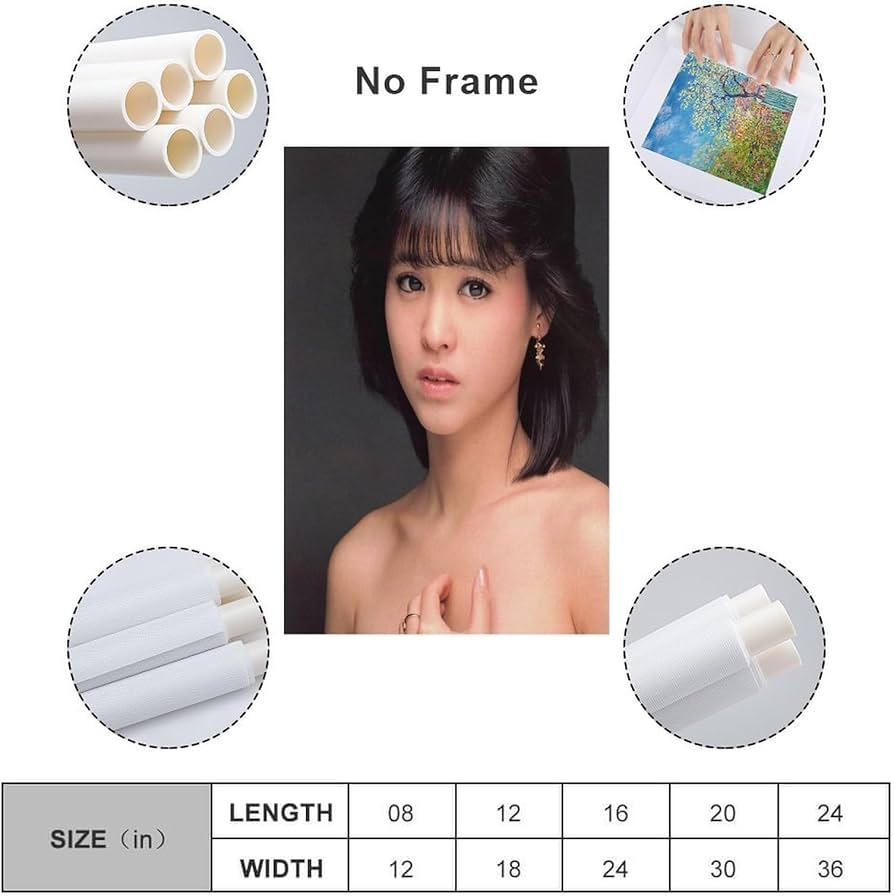 Amazon.co.jp: 松田聖子女優歌手可愛写真6ポスター 印刷 ポスター