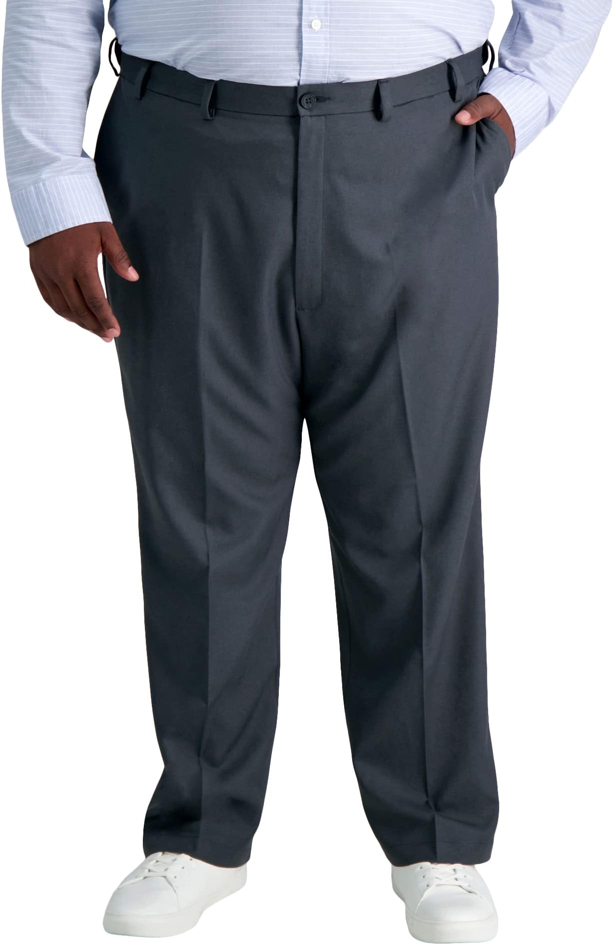 Men's Big & Tall Cool 18 Pro Classic Fit Flat-Front and Pleat-Front Golf Pant