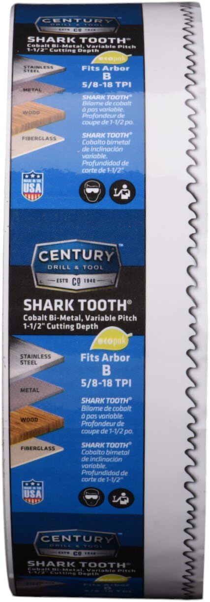 Century Drill & Tool 05076 Bi-Metal Hole Saw, 5-1/2"