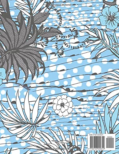 Notebook: Ankara Print Notebook - College Ruled 110 Pages - Large 8.5 x 11 Paperback - Image 2