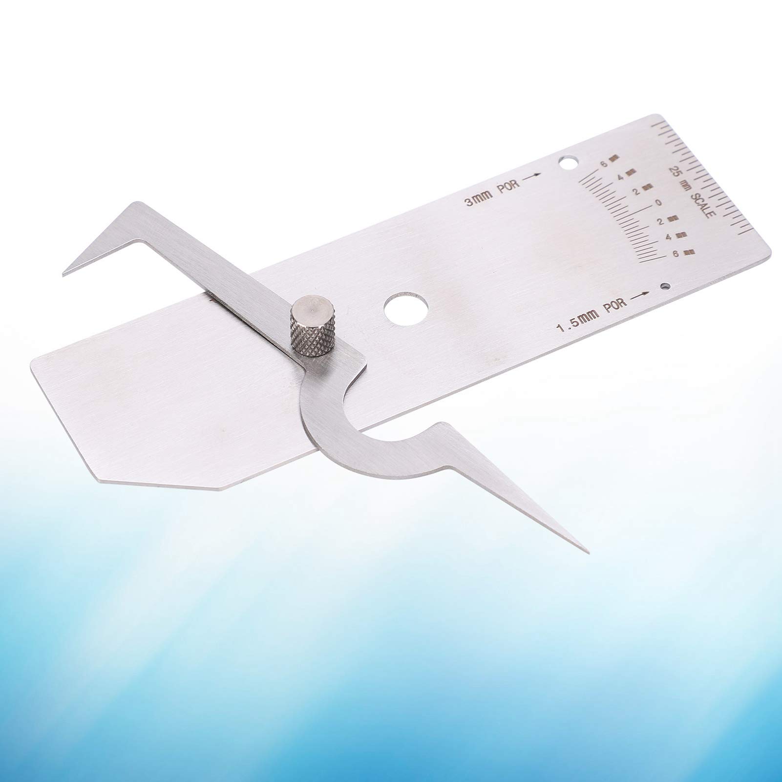 Respicefinem Fillet Weld Set Gage Gauge Welding Inspection Test Ulnar Stainless Steel L Undercut Ruler