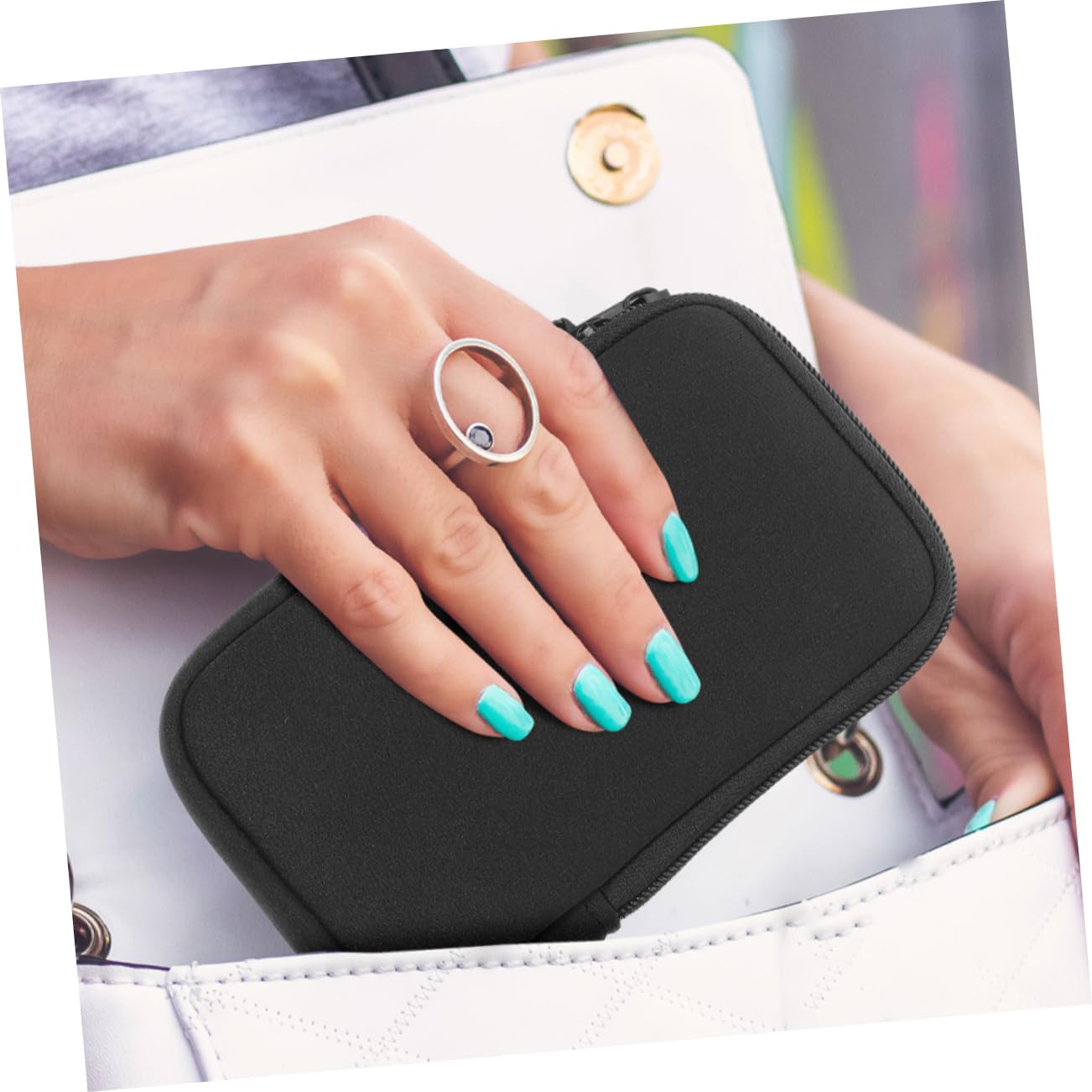 OSALADI 10stücke Neopren Handyhülle Für Damen wasserdichte Outdoor Handytaschen Mit Reißverschluss Für Hiking Und Reisen Geeignet Für Smartphones