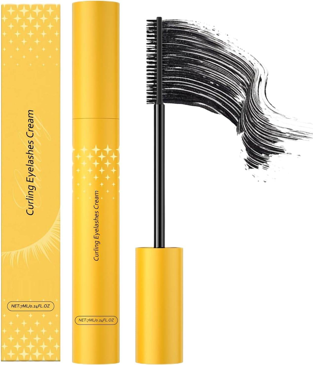 Mascara Volume,Volume Lengte Krul Mascara 15g – Geen Klontering Optillend Waterproof Wimperversterker Voor Reizen Verjaardag Date