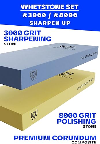 Miniatura 2 de DALSTRONG - Piedras de afilar prémium, de arenilla extra grande, corindón de calidad superior, gruesa y ultra durable