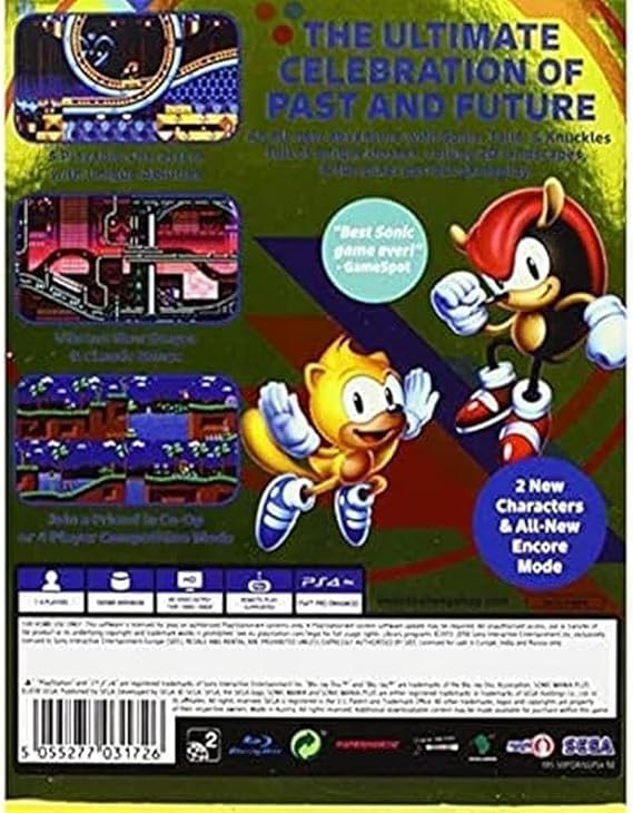 Sonic Mania Plus - w/ Artbook (PlayStation 4)