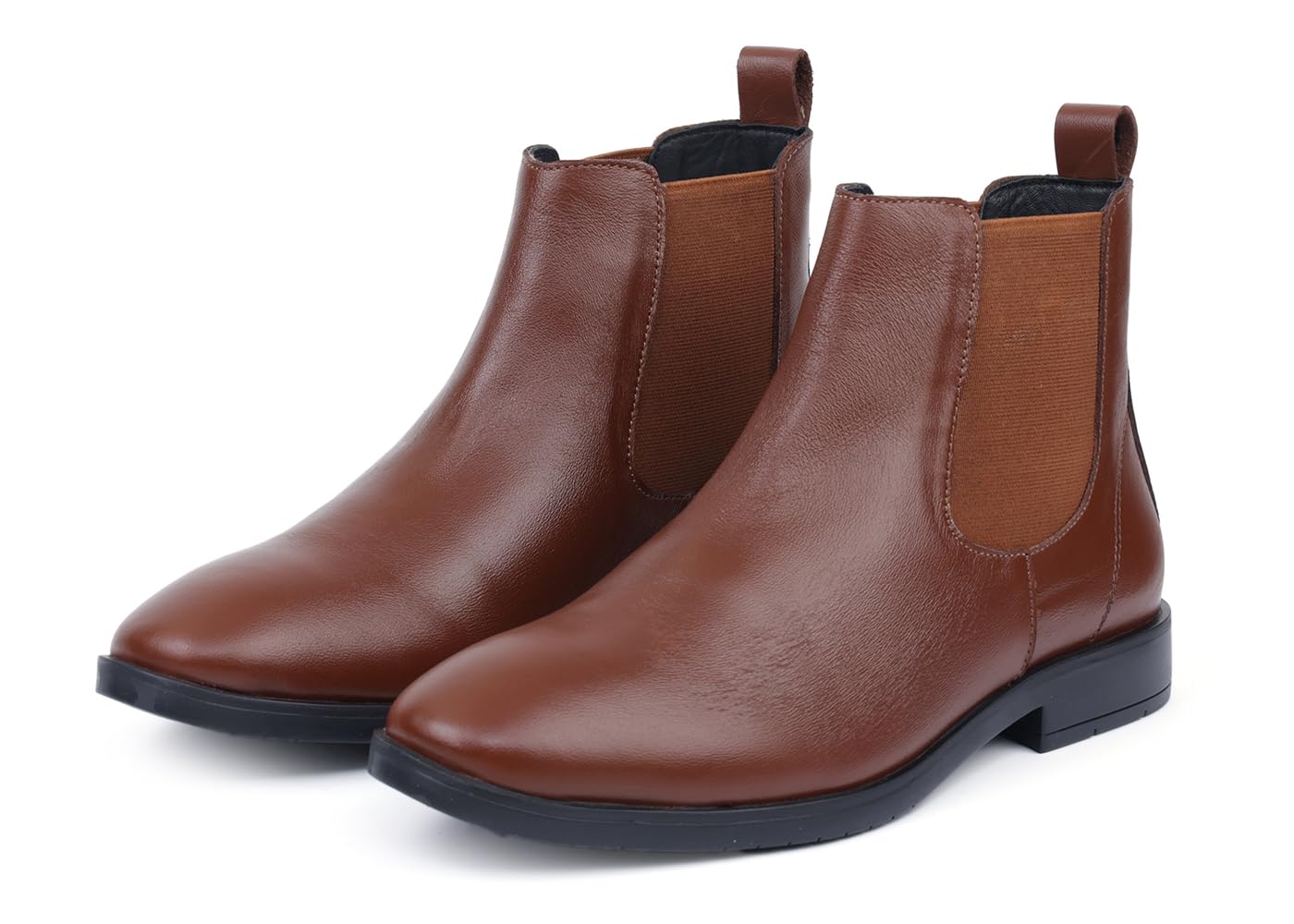 Quadro Mens Italian Leather High Ankle Boots Handcrafted British Style Chelsea Boot Shoes for Men | Tan, Size - 9 (B0CRYHTN5G) Amazon Price History, Amazon Price Tracker