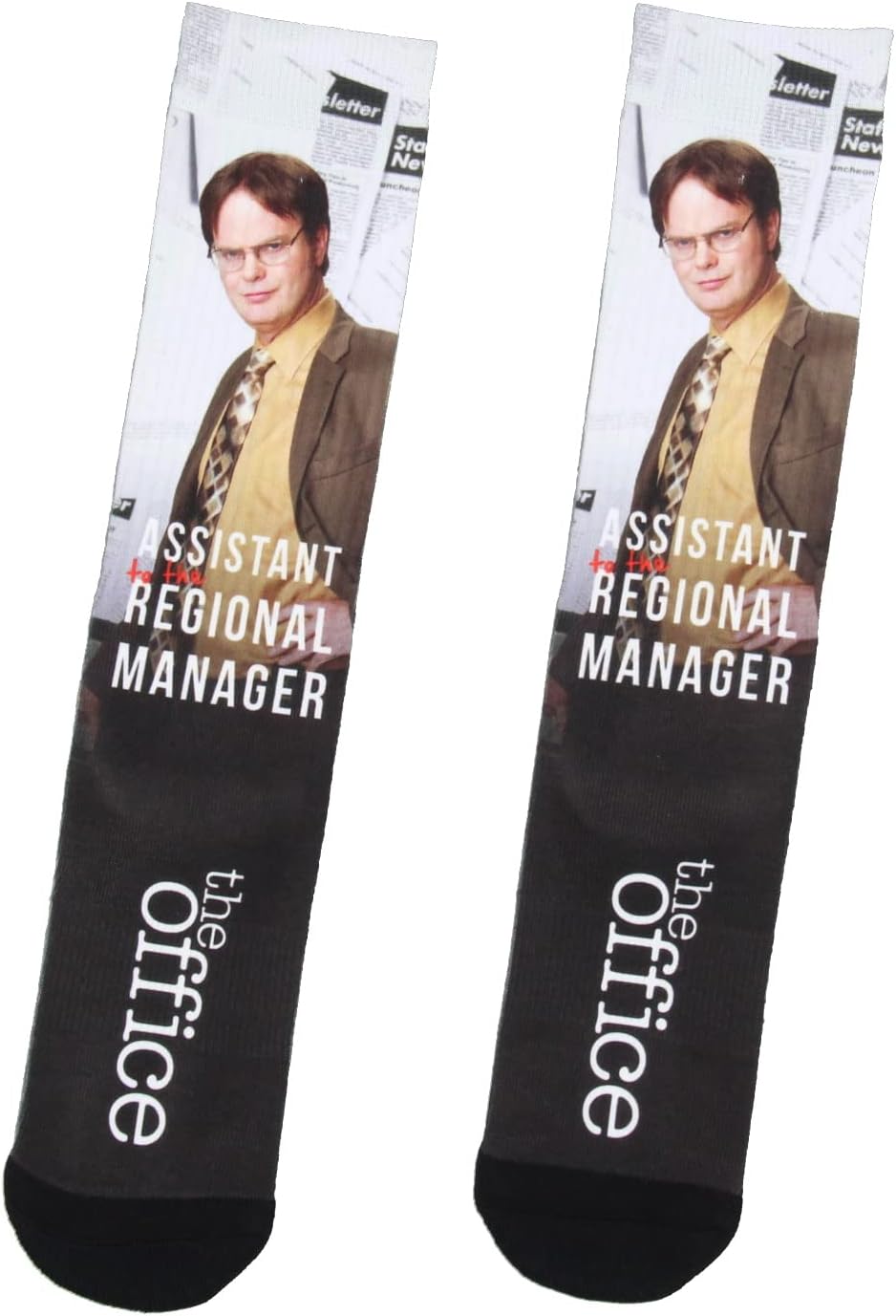 Bioworld TV Television and Movie Adult Sublimated Crew Socks For Men and Women 1 Pair