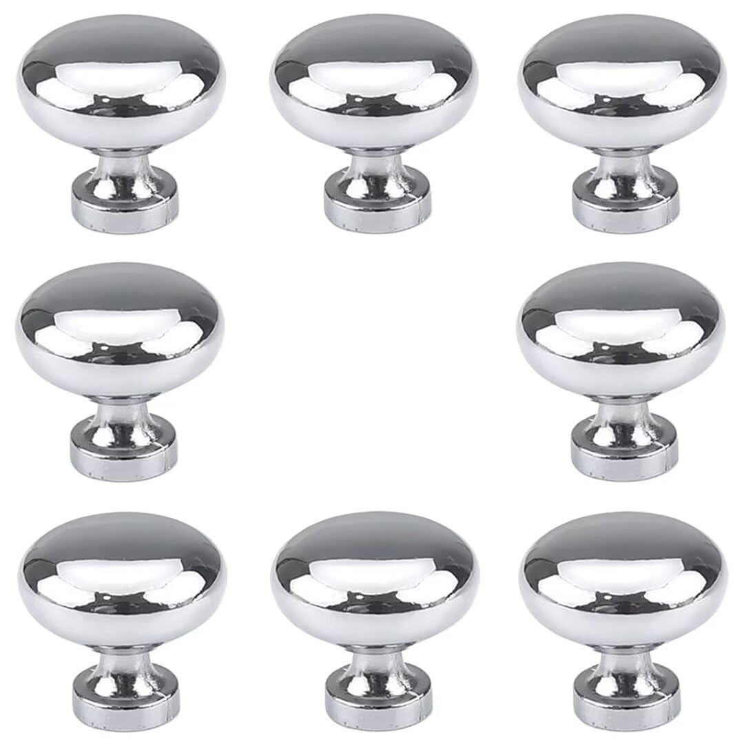 TYYCKJ 8 Packs Solid Door Handles Drawer Knobs Pull Wardrobe Cabinet Drawer Door Pulls Furniture Solid Hardware Knobs Handles Zinc Alloy Kitchen Cabinet Door Knobs Cupboard Handles Dresser Pull