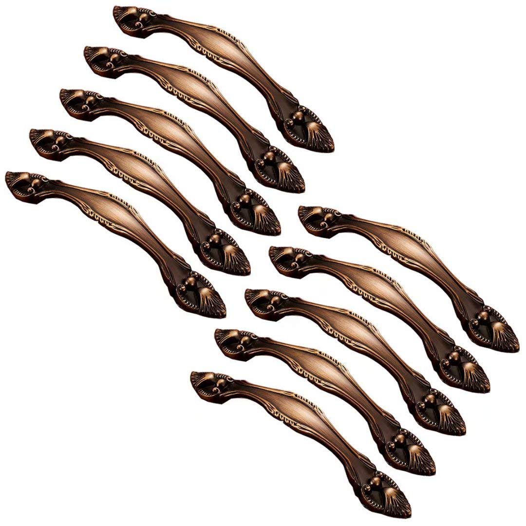 2 Pièce Poignées De Meuble Vintage En Laiton,Poignée De Tiroir De Placard Vintage Poignee De Meuble Cuisine Antique Entraxe 128mm 96219348