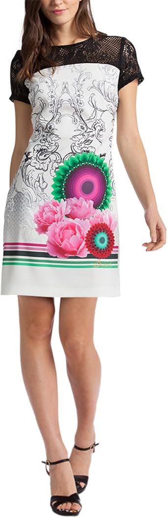 robe blanche desigual