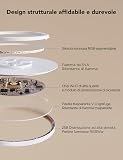 Govee RGBIC LED Plafoniera, 2400lm Smart Lampadario Soffitto, Ronde, 30cm - 8